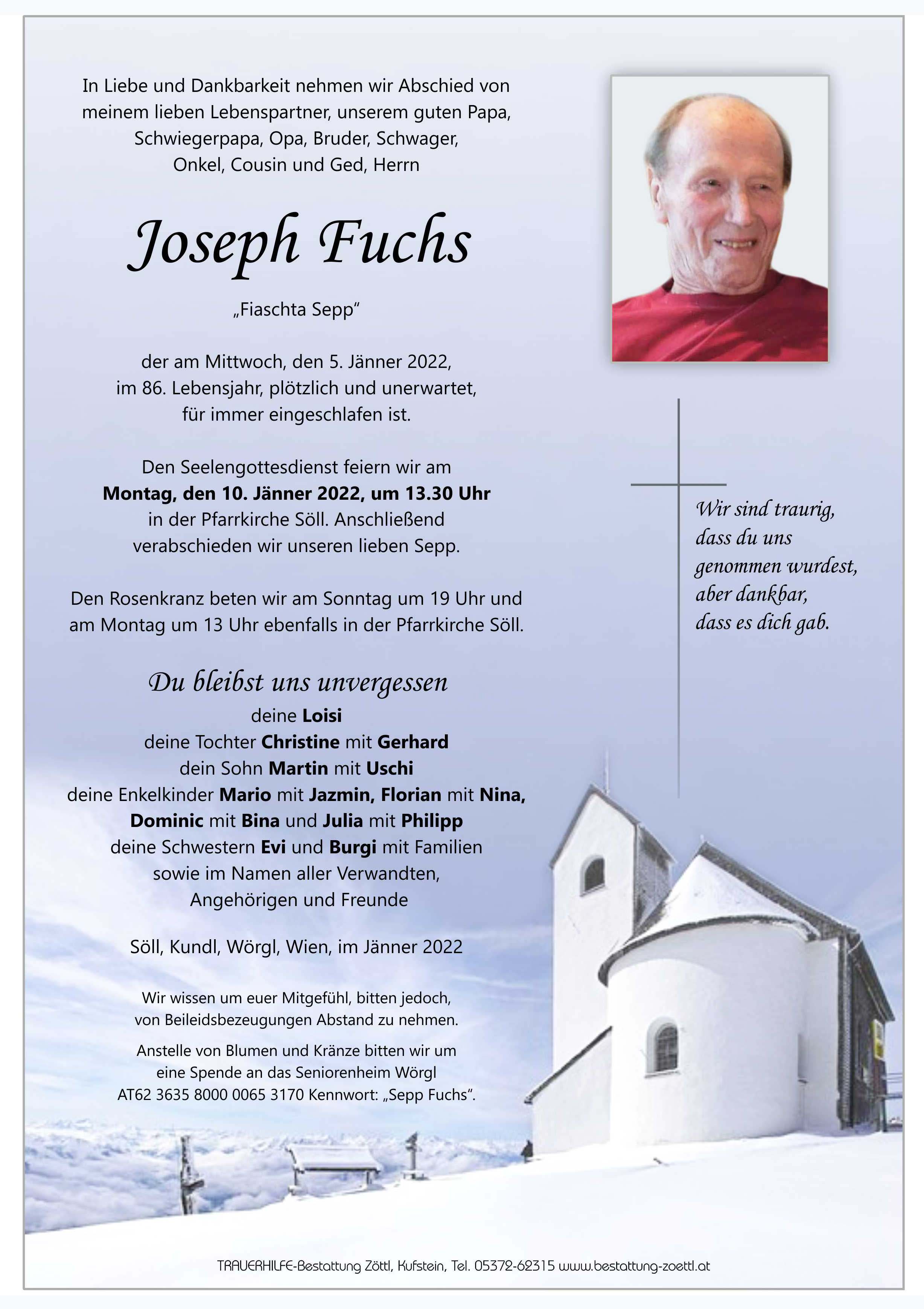 Todesanzeige Trauerhilfe abschied GesmbH